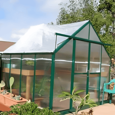 side view of the grandio greenhouse element 6×4