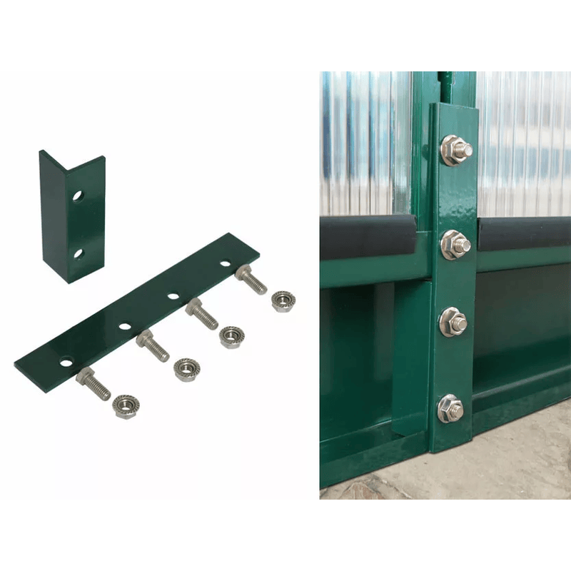 Image of Grandio Greenhouse Frame to Base Brackets