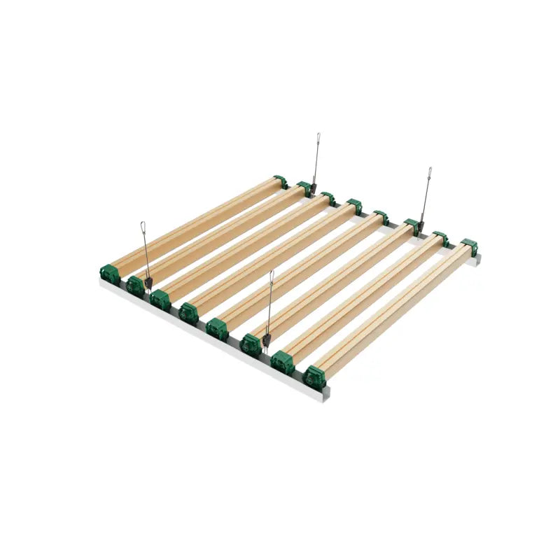 Multi fixture setup of the AG140 Under Canopy Bar Full Spectrum