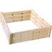 white background view of the EDEN quick assembly raised garden bed
