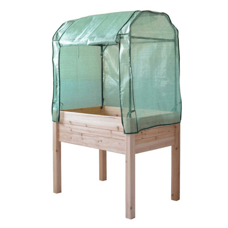 Image of EDEN raised garden table with heavy duty enclosure