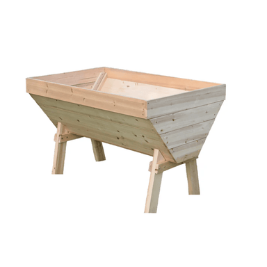 white background image of Eden deep root V-shaped garden table