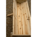 Top view of Eden waterfall garden table