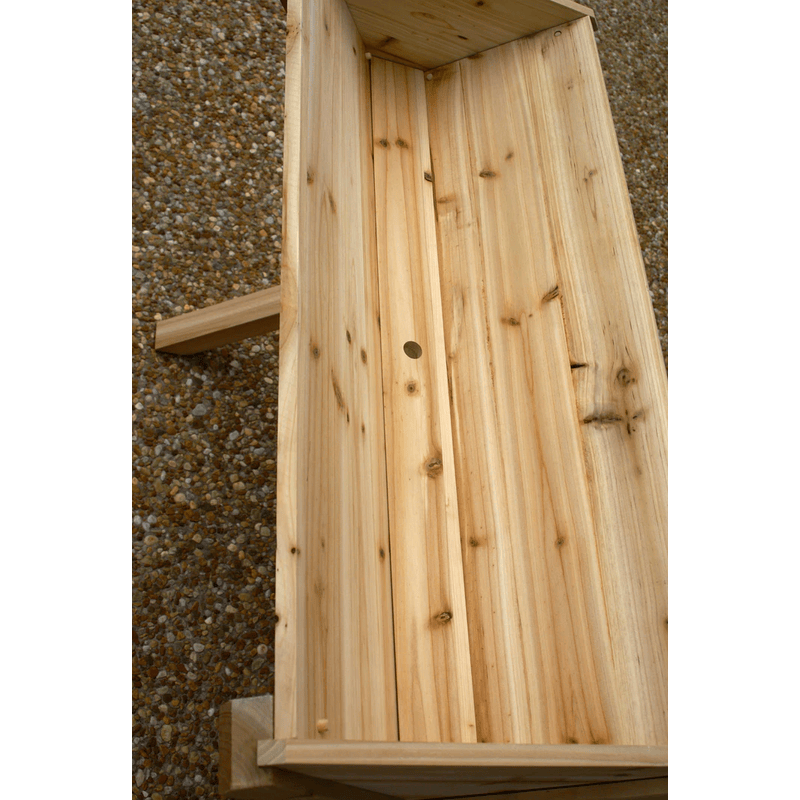 Top view of Eden waterfall garden table