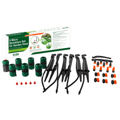 components image of GENESIS 65FT customizable portable sprinkler watering system