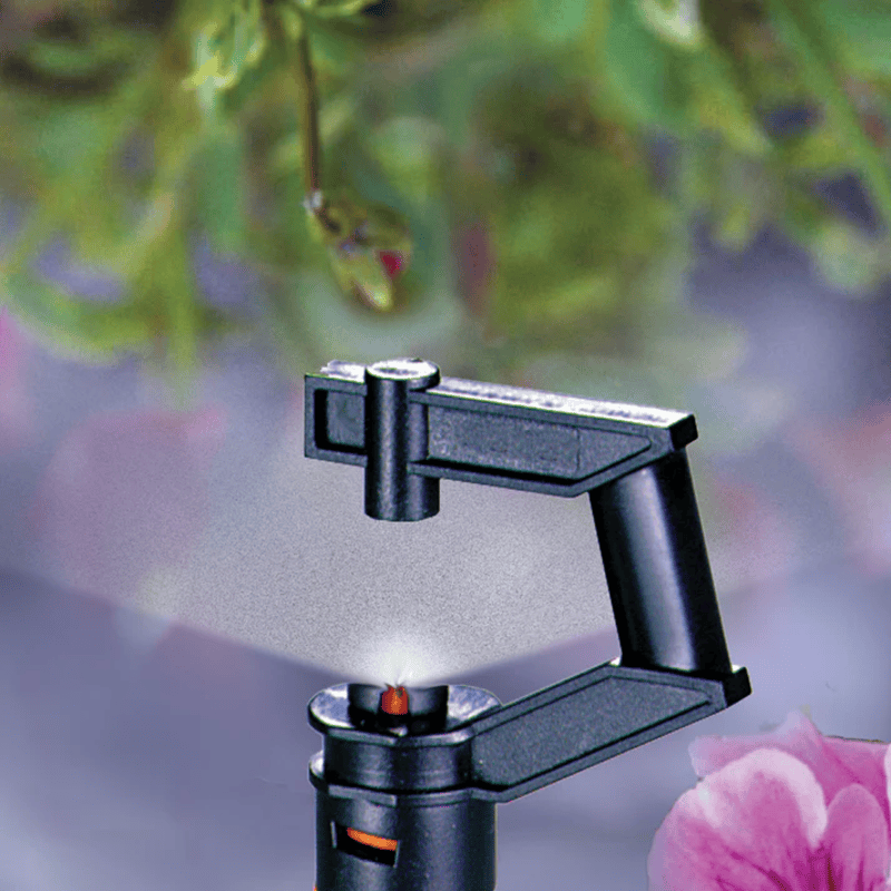 image of sprayer head used in GENESIS 65FT customizable portable sprinkler watering system