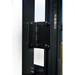 view of the door hinge of the mont black greenhouse growers edition