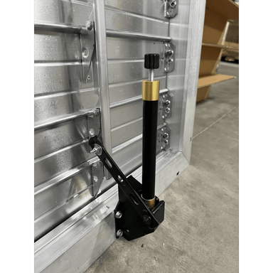 side view of the mont 
wall mounted louver window - RSI-WV