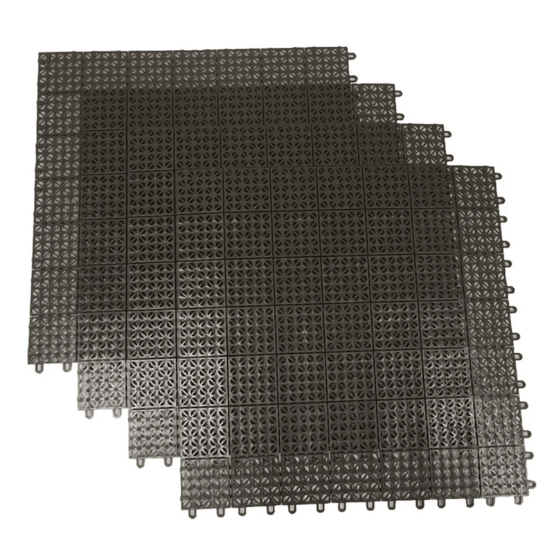 Image of RSI Interlocking Floor System in Brown Color