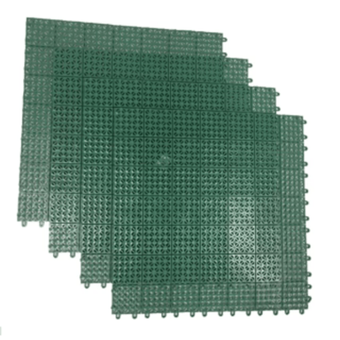 Image of RSI Interlocking Flooring System in Green Colour