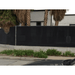  image of RSI knitted black shade cloth with grommets 