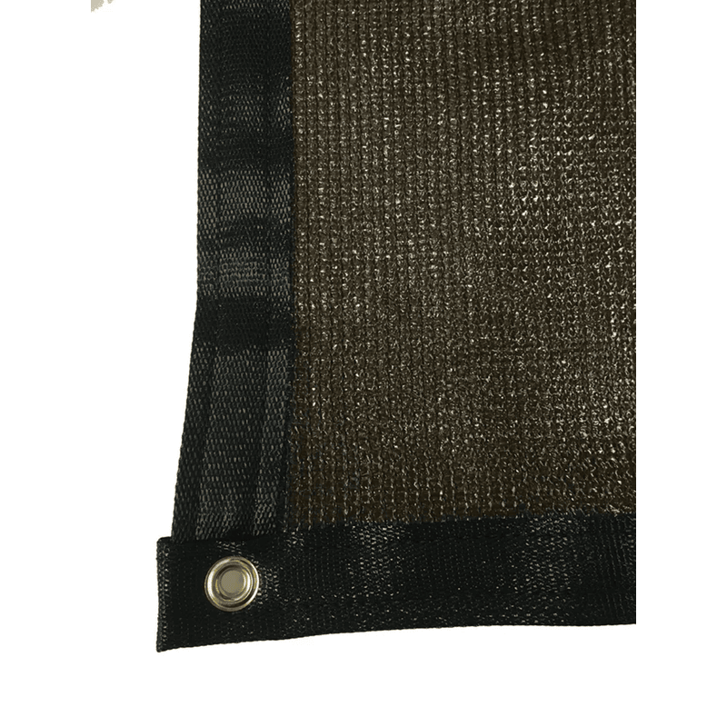 Image of RSI Knitted Brown Color Privacy Cloth - 88% Shade Protection