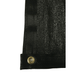 Image of RSI Knitted Tan Privacy Cloth - 88% Shade Protection in Black Color