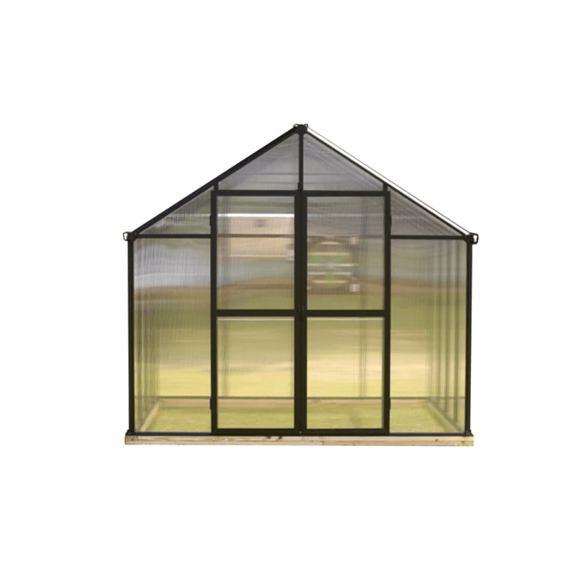 front view of the Riverstone Industries Mont Second Set of Hinged Doors kit with white background