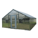 white background view of the riverstone industries thoreau premium growers edition educational greenhouse kit