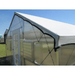 roof image of the riverstone wallace educational greenhouse kit with 8ft high walls