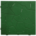 close up image of Riverstone snap flooring tiles in green color