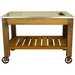 front view of the lee display gardener's pro potting table 