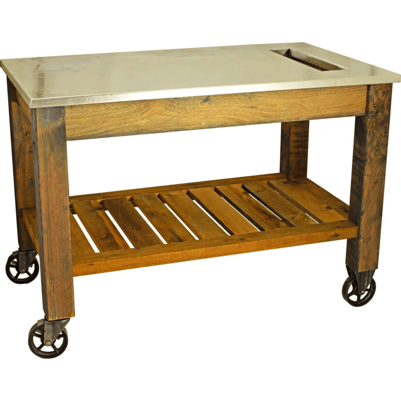 complete view of the lee display gardener's pro potting table 
