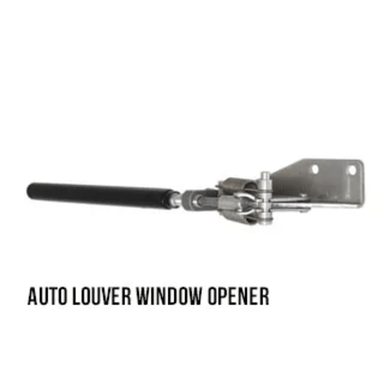 front view of the grandio automatic louver window opener
