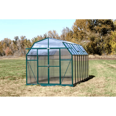 front view of the grandio elite 8×16 greenhouse