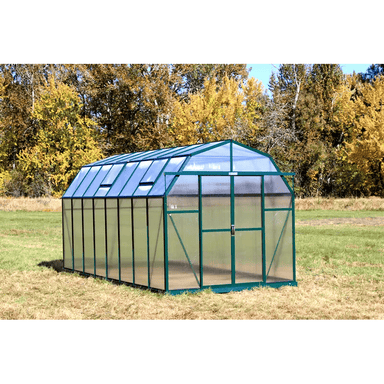 complete view of the grandio elite 8×16 greenhouse