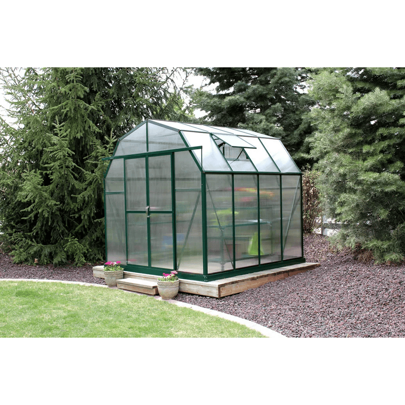 side view of the grandio elite 8×8 greenhouse