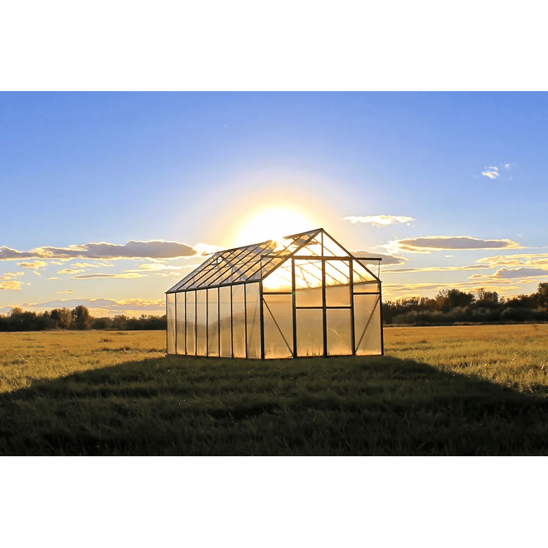 front view of the grandio greenhouse ascent 8×16