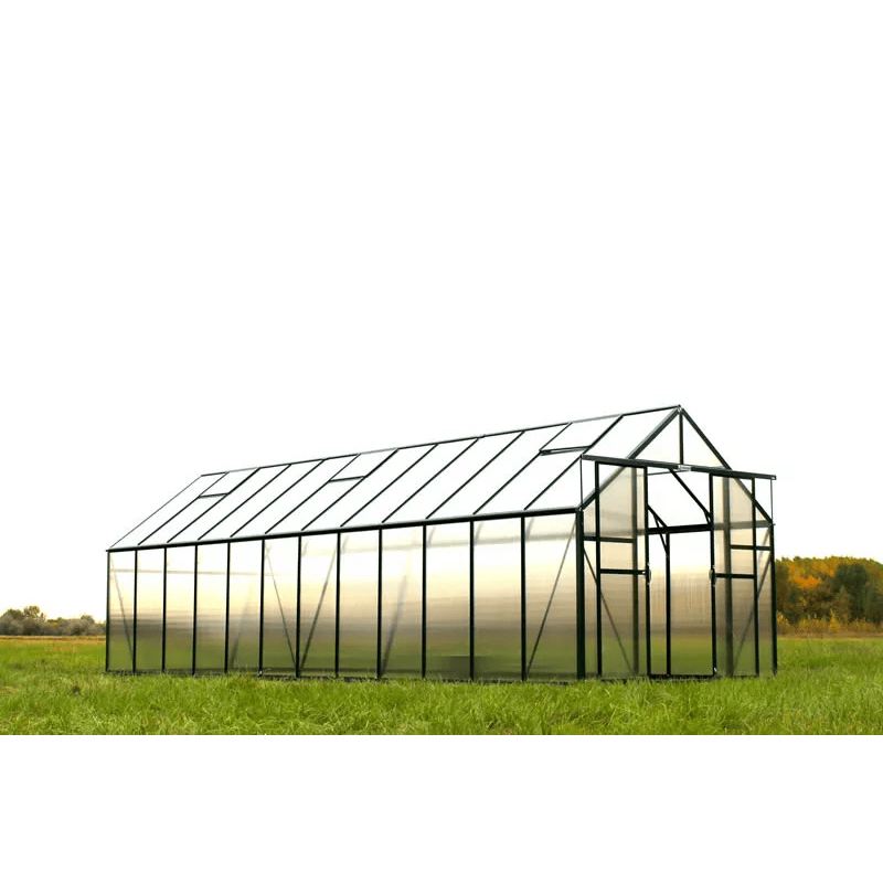 front side view of the grandio greenhouse ascent 8×24