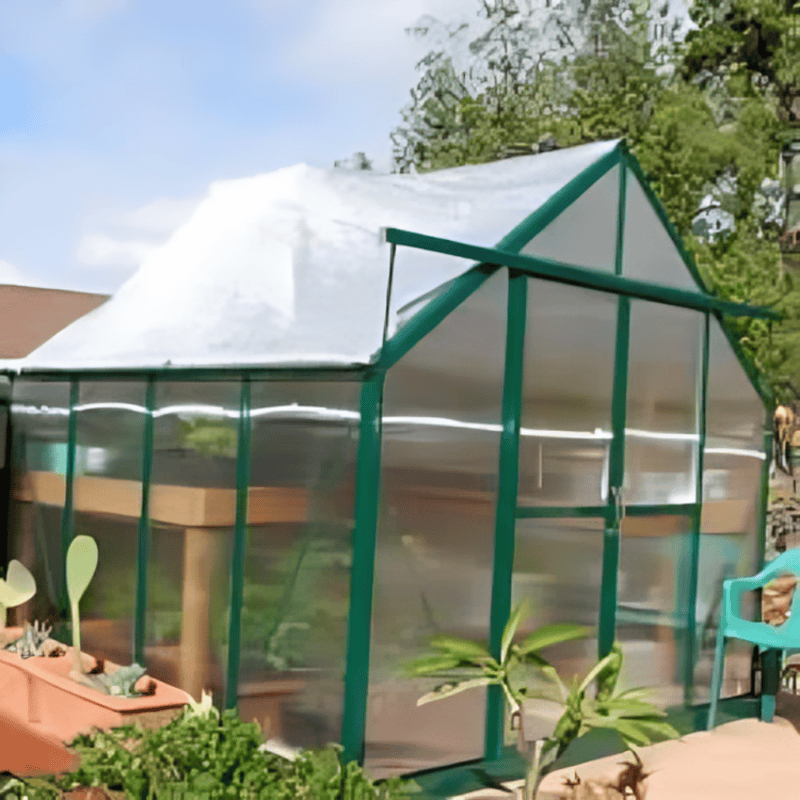 side view of the grandio greenhouse element 6×4