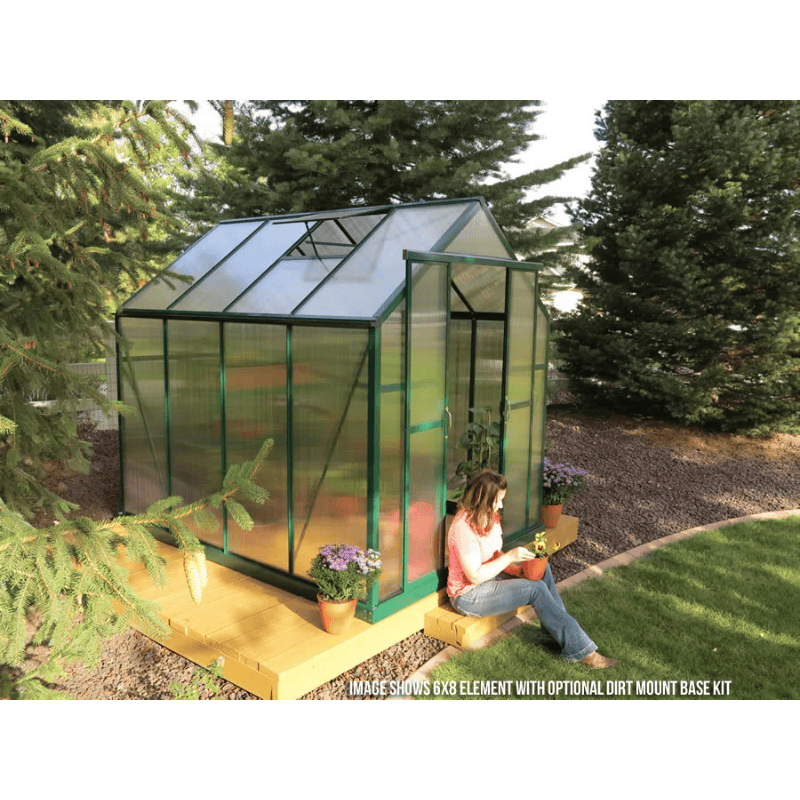 side view of the grandio grenhouse element 6×8