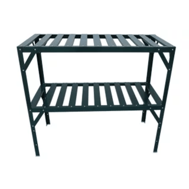 Image of Grandio Powder Coated Steel 2-Tier Potting Bench