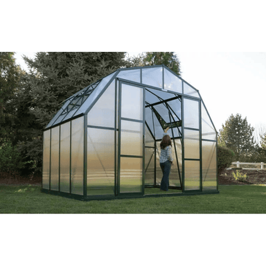 front view of the grandio summit 12×12 greenhouse