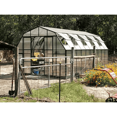 front side view of the grandio summit 12×20 greenhouse