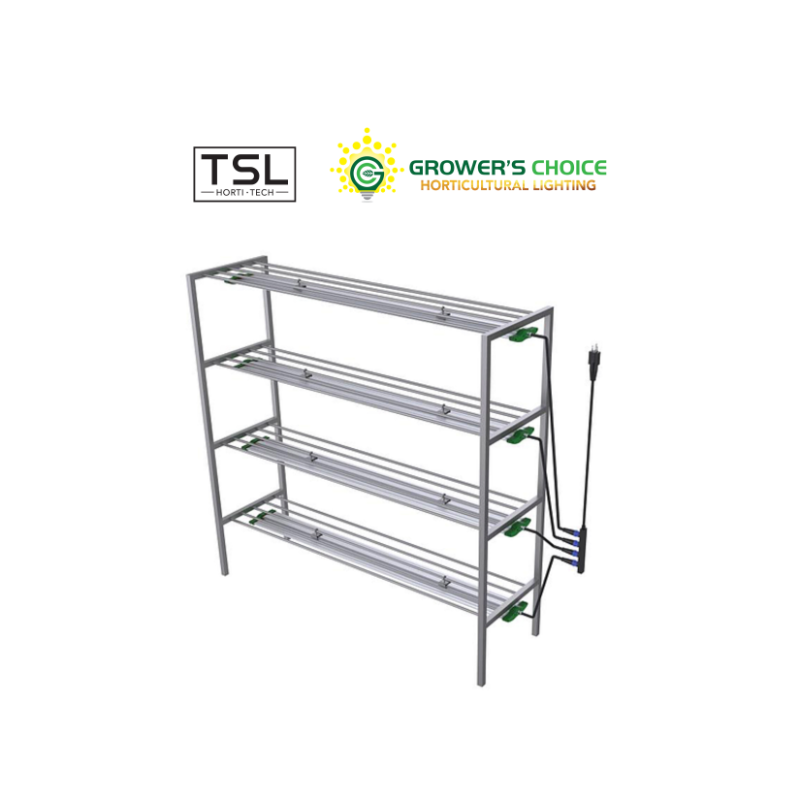 setup view of the growers choice pfs grow light