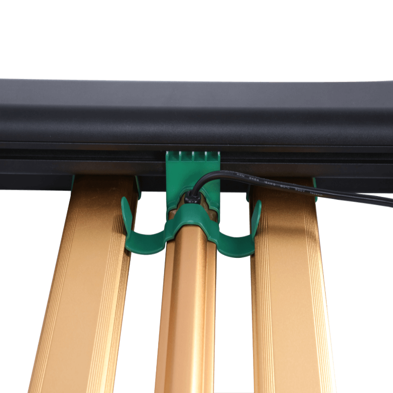 setup view of the growers choice UV-R bars