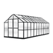 white background image of the 20ft mont black growers edition greenhouse
