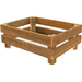 image of the wooden raised garden bed in the lee display redwood gardening furniture set