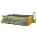 image of the wooden tray including in the lee display redwood gardening furniture set