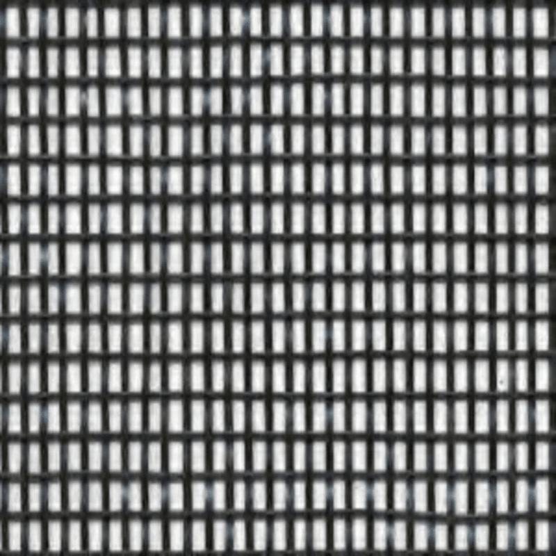 close up image of the riverstone woven shade cloth with 55% shade in black color