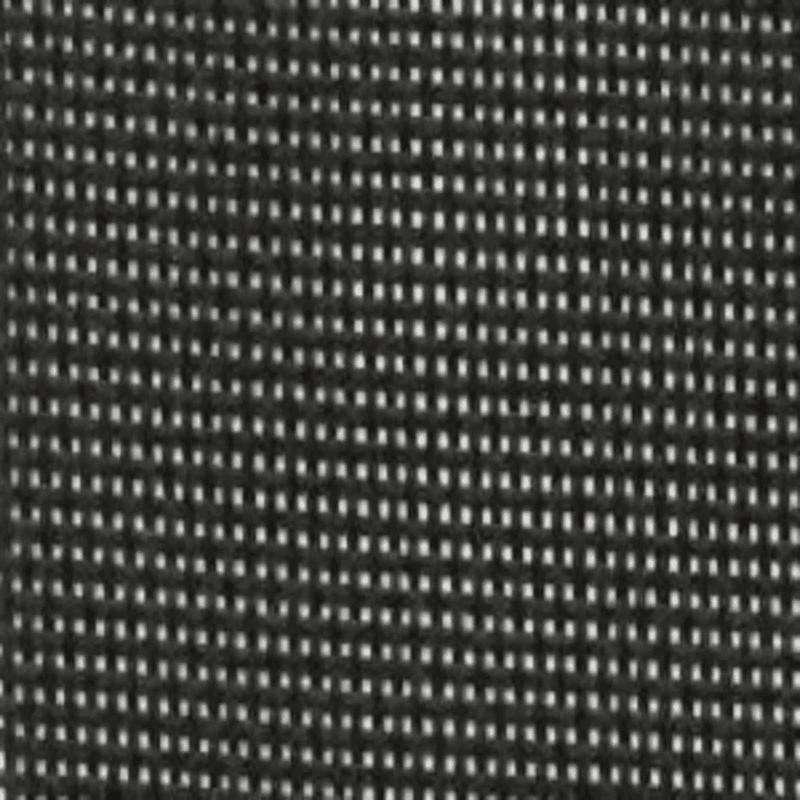 close up image of the riverstone woven shade cloth with 80% shade in black color