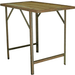image of the lee display rustic outdoor work table