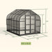 vego pacific greenhouse 8.5'x10.5' dimensions
